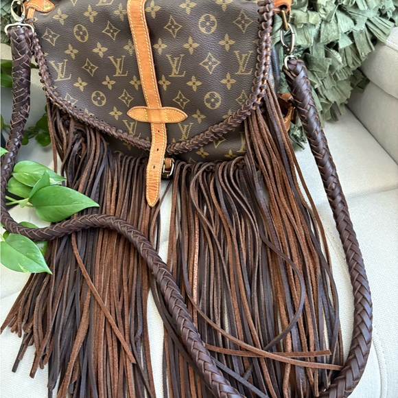 Custom Vintage Boho Satchel crossbody - Picture 3 of 15